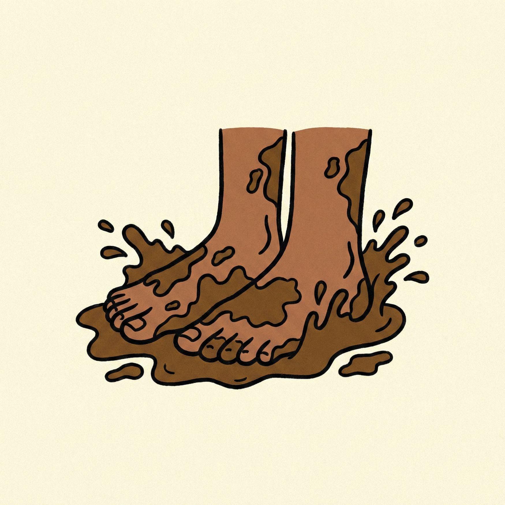 Muddy Feet